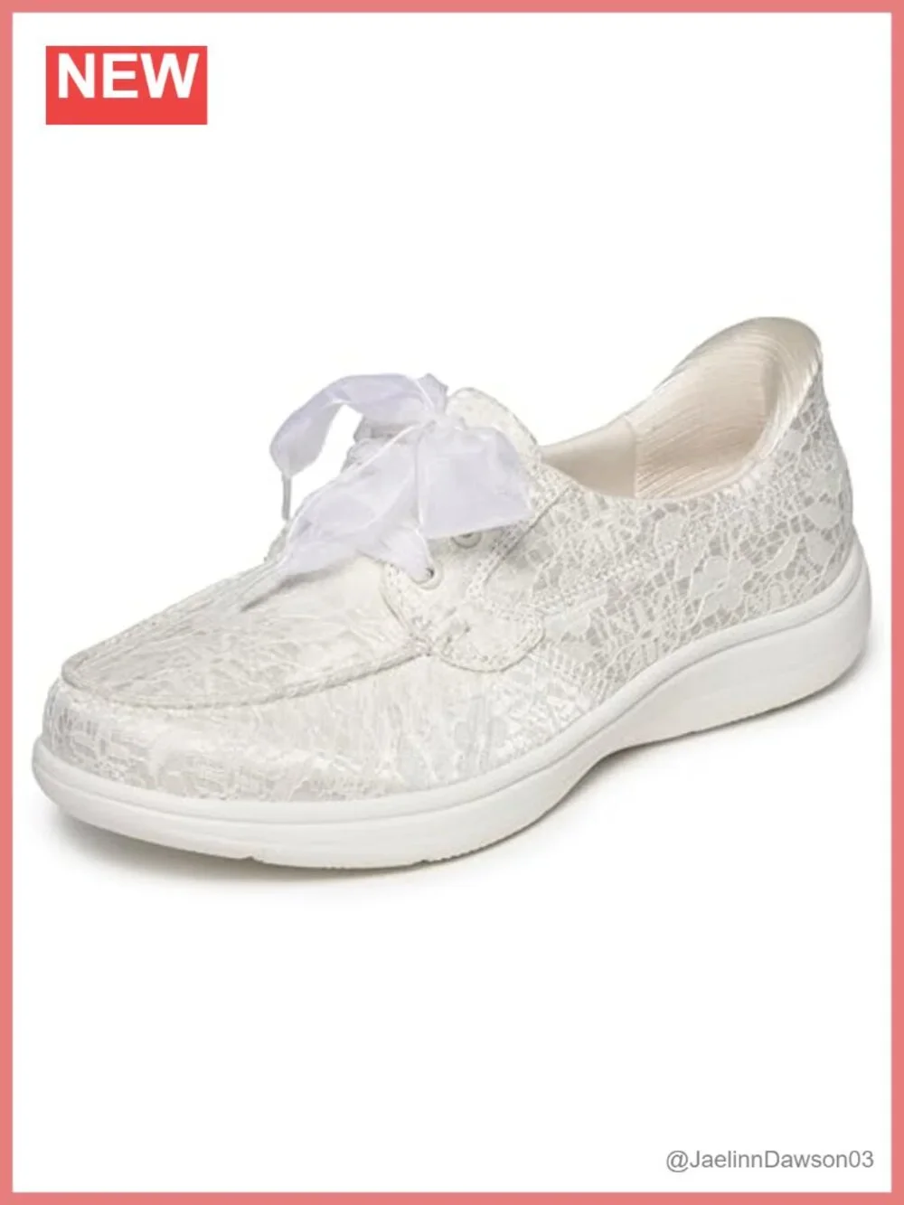 Skechers Women's On-The-Go Flex Radiant Lacy Slip-On Boat Shoes